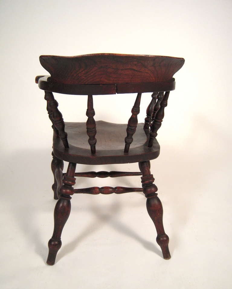 English Country Captain's Windsor Chair 2
