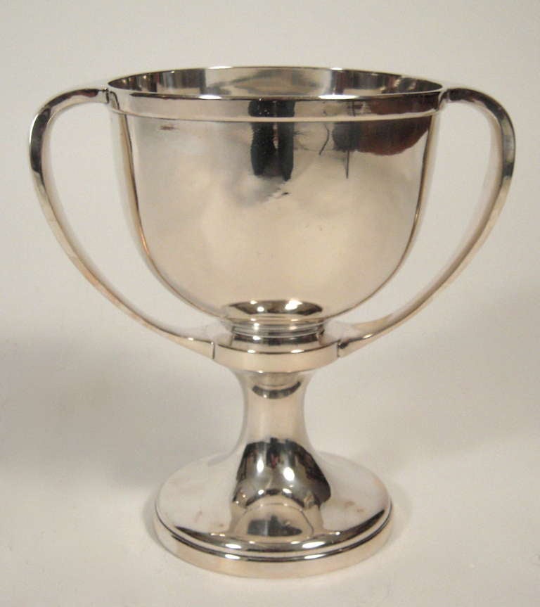 Ice Yacht Championship Trophy ca. 1918, Great Champagne Bucket In Excellent Condition In Essex, MA