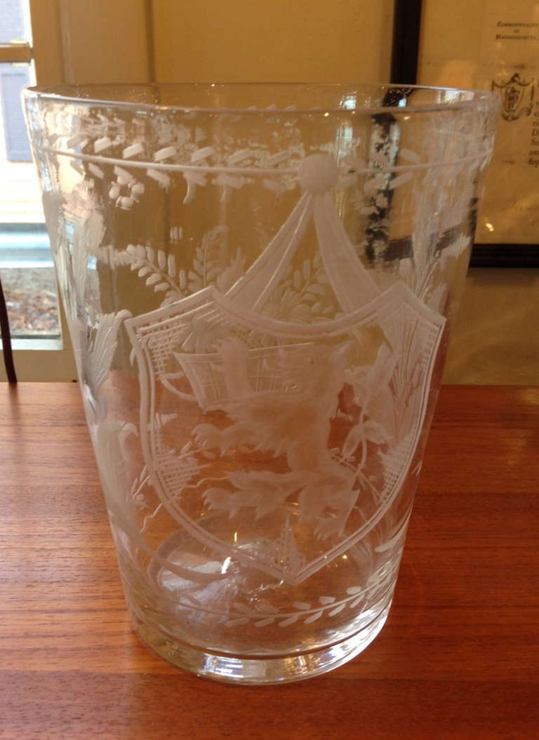 antique flip glass