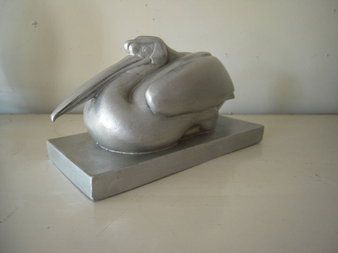 American Katharine Lane Weems Pelican Sculpture