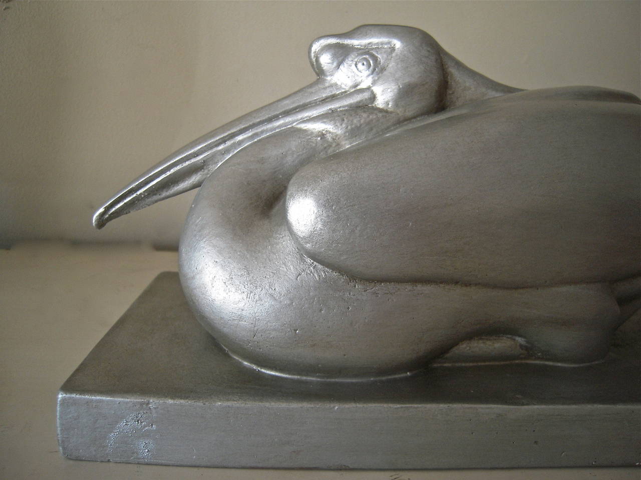 Katharine Lane Weems Pelican Sculpture In Excellent Condition In Essex, MA