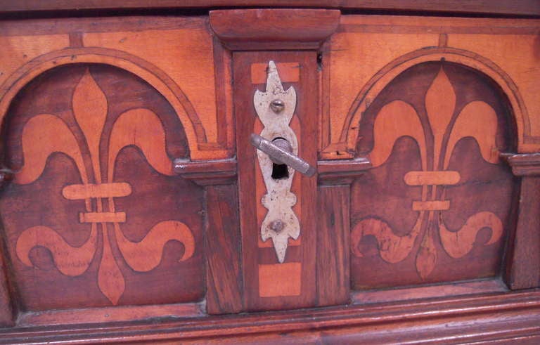 Swiss Inlaid Renaissance Revival Wood Box 4