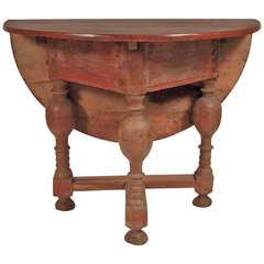 Danish Baroque Style Table