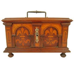 Swiss Inlaid Renaissance Revival Wood Box