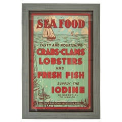 "Tasty and Nourishing Seafood" Poster