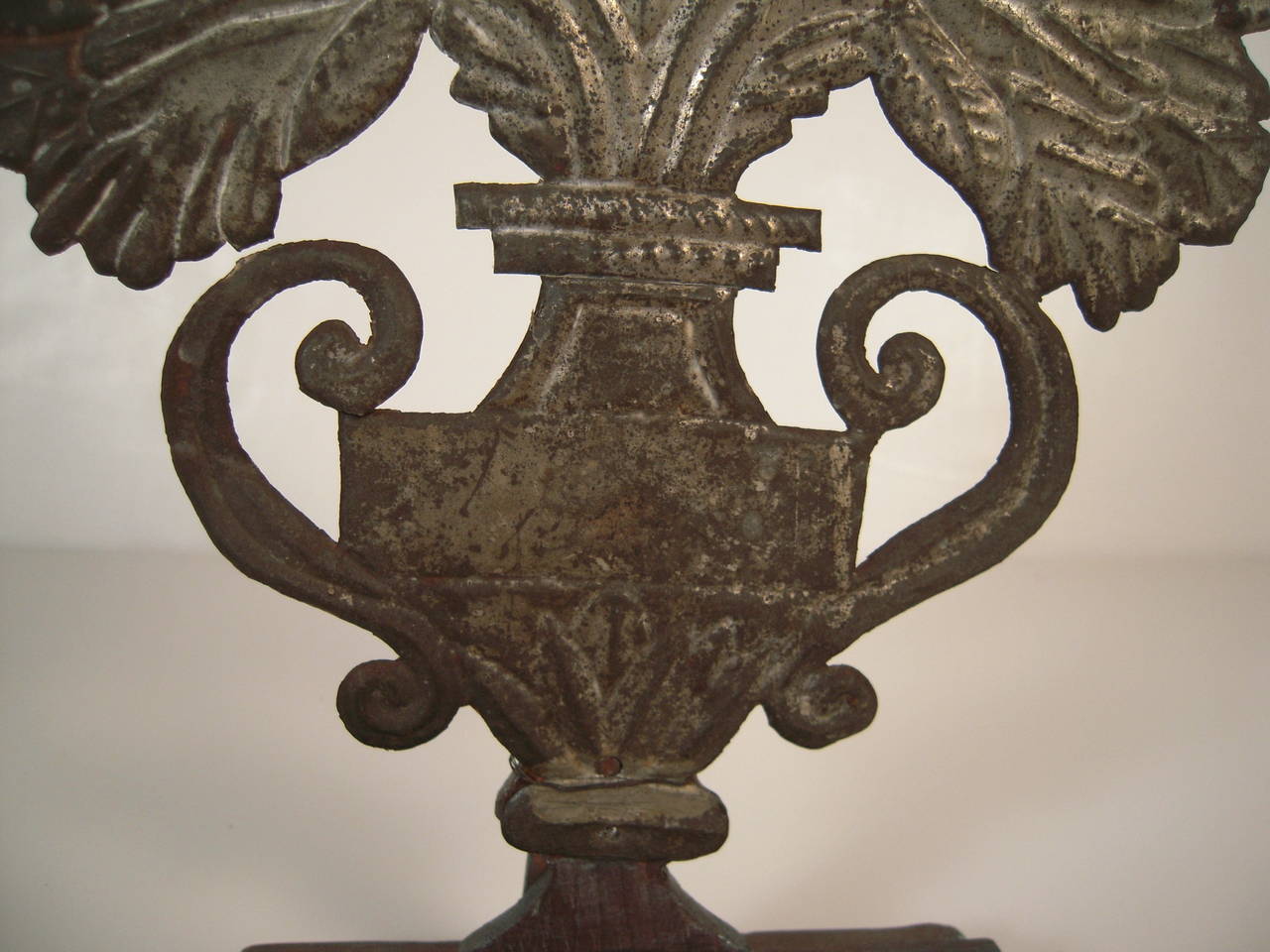 Repoussé Tin Flower Decoration