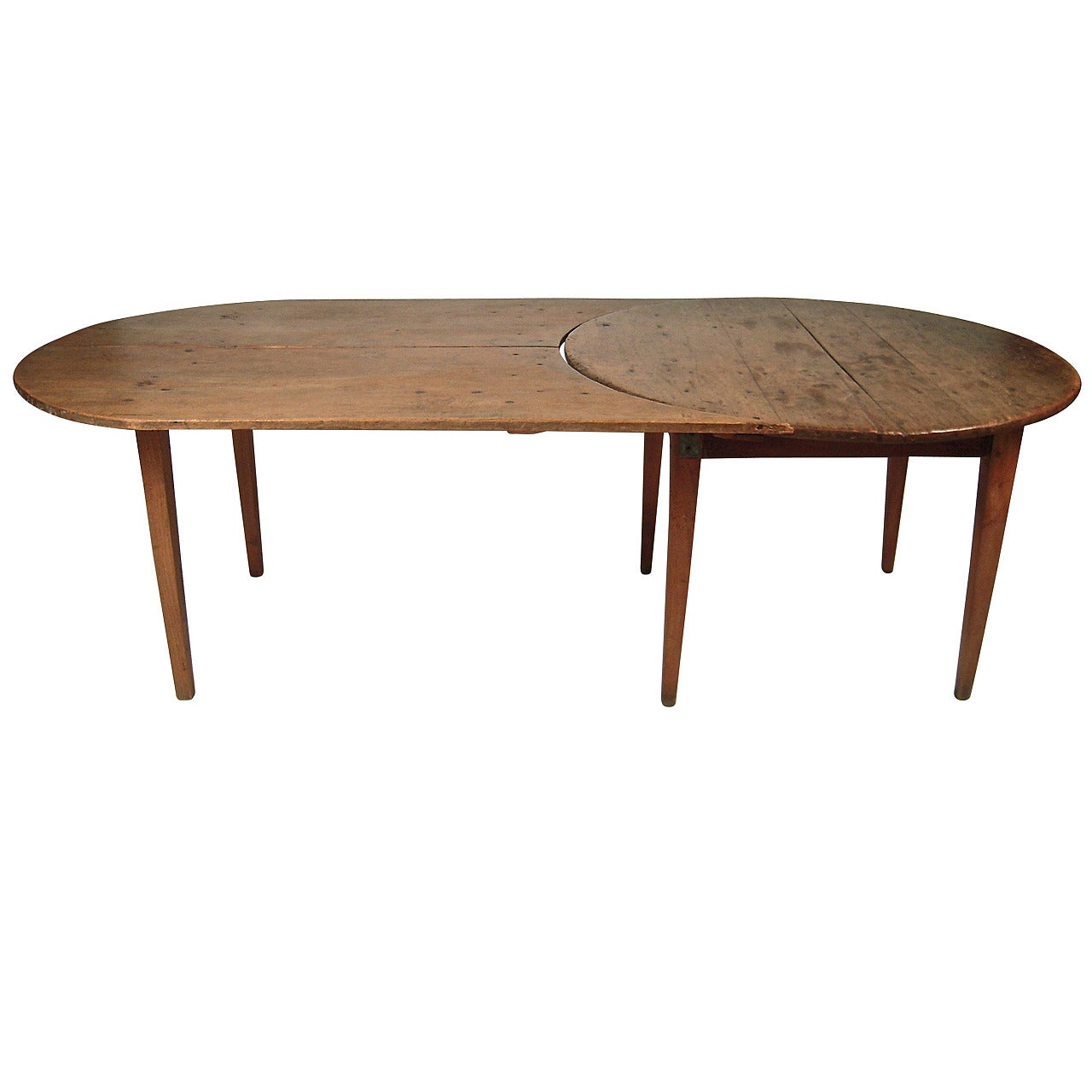 American Two-Part Country Dining Table