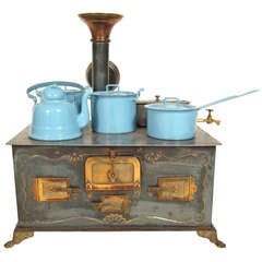 Rare and Beautifully Made Salesman's Sample Stove