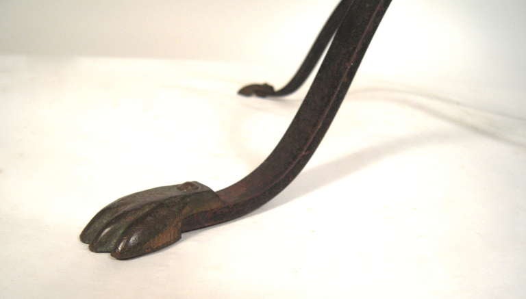 Mid-20th Century Stone Top Side Table Attributed To Maison Jansen