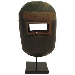 Welder's Mask on Stand