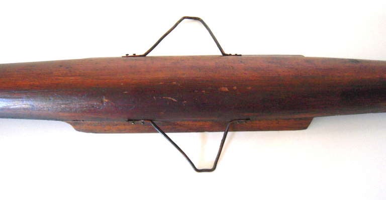 Beautifully Crafted Model of a Single Scull Rowing Shell, c. 1890 2