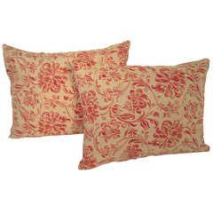 Pair of Antique Fortuny Pillows