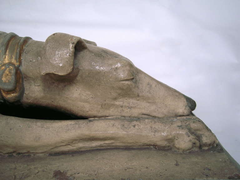 Pair of Greyhound Sculptures 1