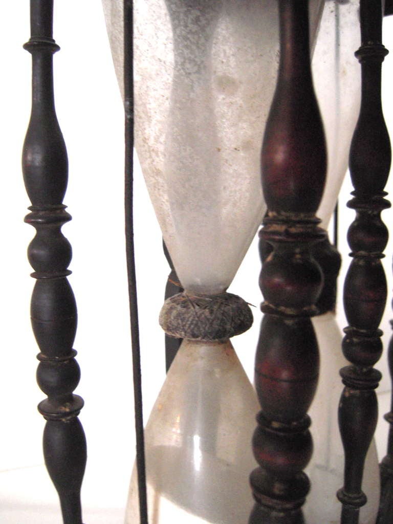 An 18th Century English Double Hourglass 3