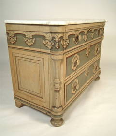 Painted Chest of Drawers, Boston circa 1840