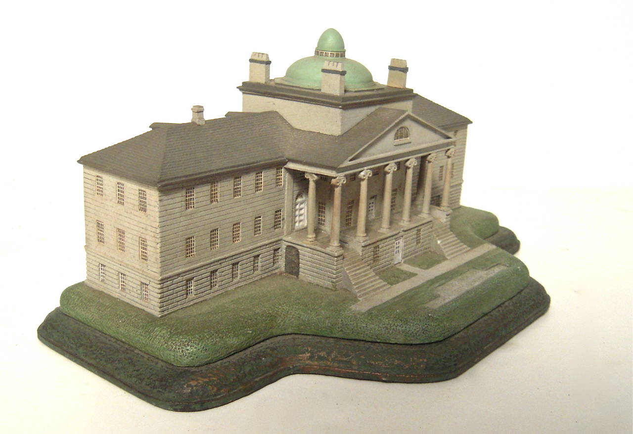 A well detailed model of the historic Bulfinch Building at Massachusetts General Hospital in Boston. Designed by celebrated architect, Charles Bulfinch, and built in 1821, the building was considered state of the art for its time, with central
