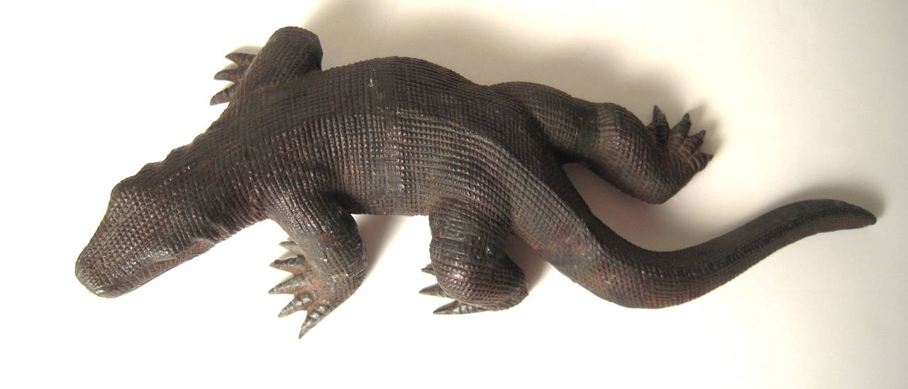 Unknown Komodo Dragon Sculpture