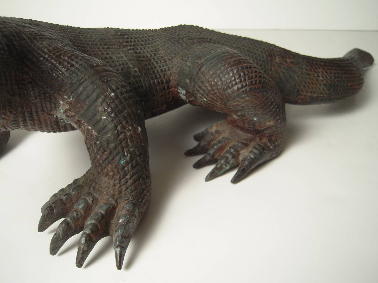 20th Century Komodo Dragon Sculpture
