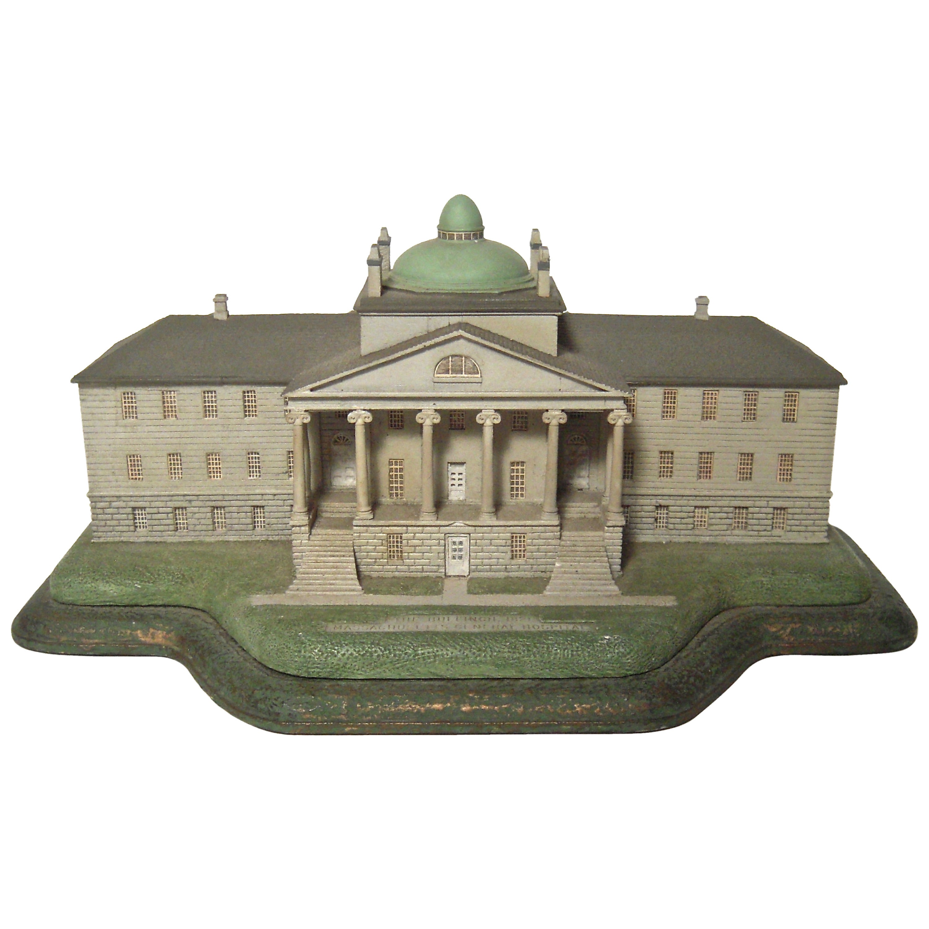 Model of the Bulfinch Building at Massachusetts General Hospital