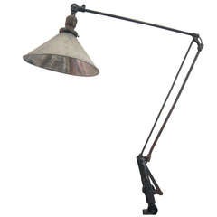 Industrial Swing Arm Lamp