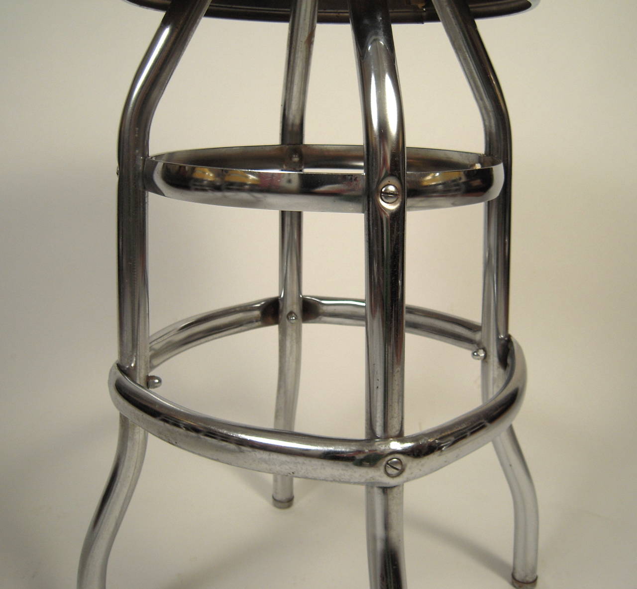 1950s factory barstool