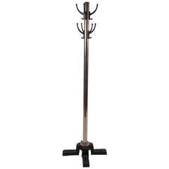 Vintage Art Deco Industrial Hat and Coat Stand
