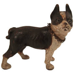 Boston Terrier Puppy Sculpture