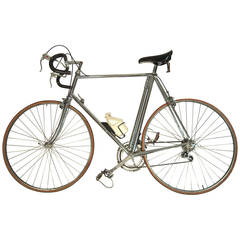 Vintage Rare Custom-Made Italcicli Systems Chrome Plated Swiss Racing Bicycle