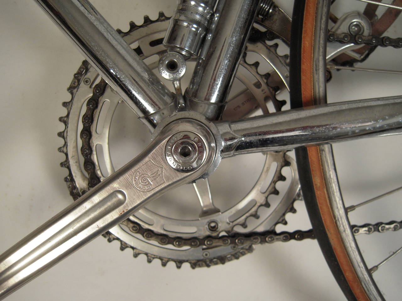 Rare Custom-Made Italcicli Systems Chrome Plated Swiss Racing Bicycle 3