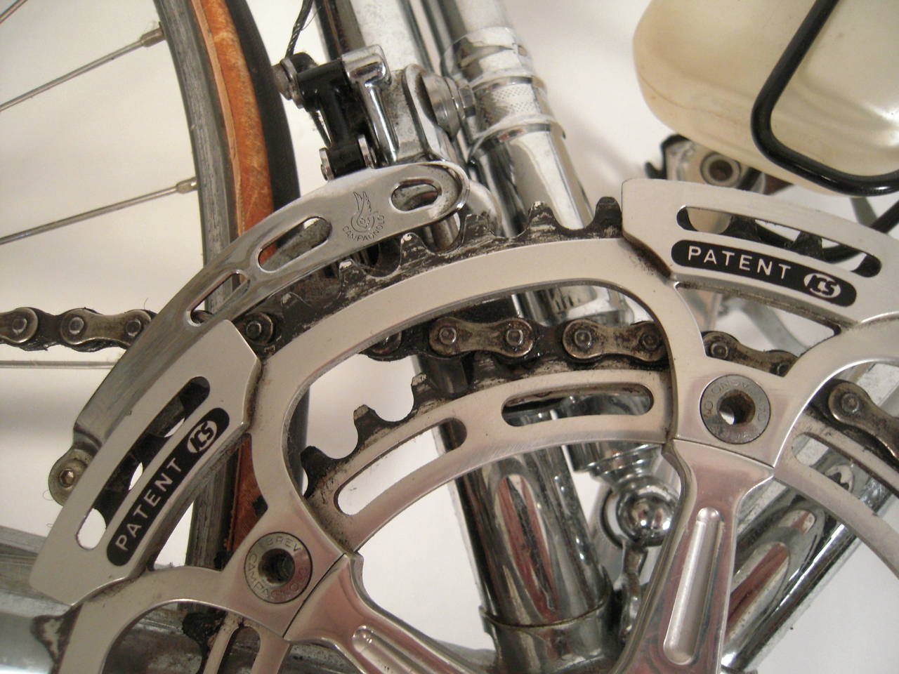 Rare Custom-Made Italcicli Systems Chrome Plated Swiss Racing Bicycle In Excellent Condition In Essex, MA