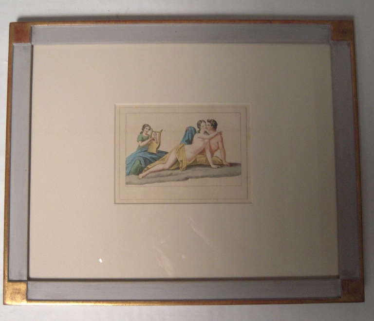Erotic Pompeiian Scenes from the Secret Museum, 19th C. 3