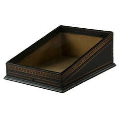 English Regency Period Neoclassical Display Box c. 1810