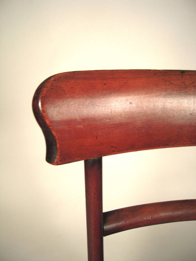 Mahogany Pair of English Regency Period Chairs