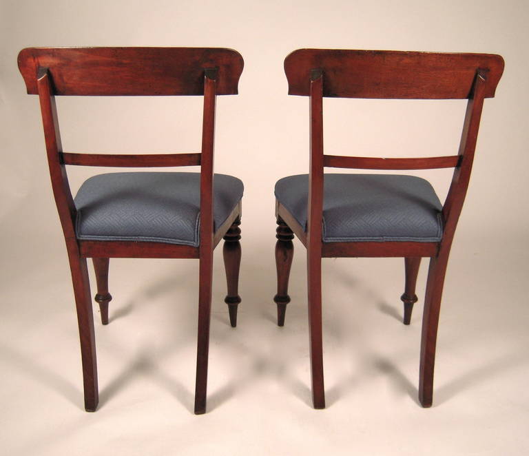 Pair of English Regency Period Chairs 2