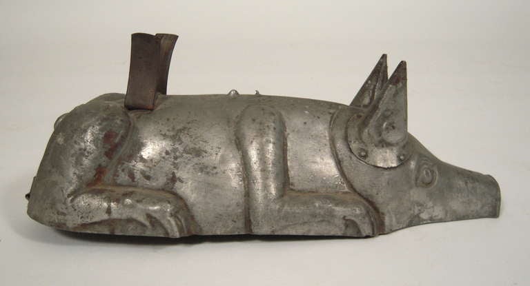 cast iron hibachi pig