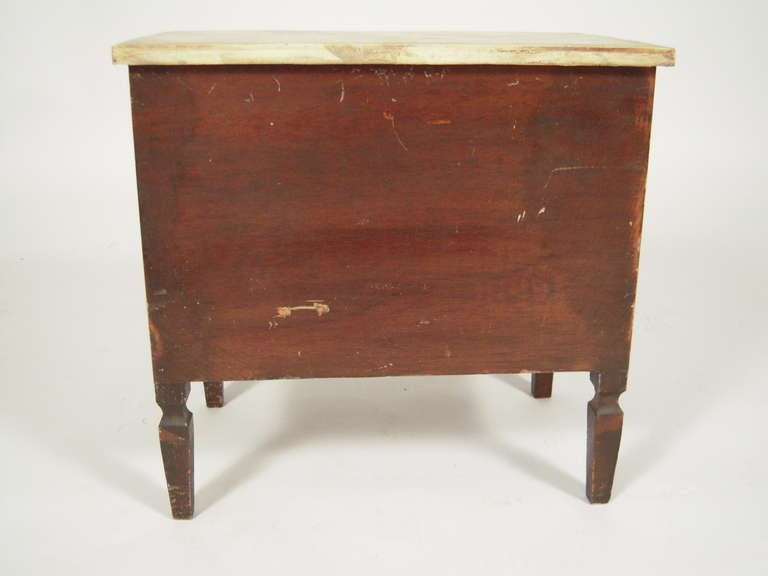 A Small Trompe L'Oeil Painted Italian Chest or Side Table 5