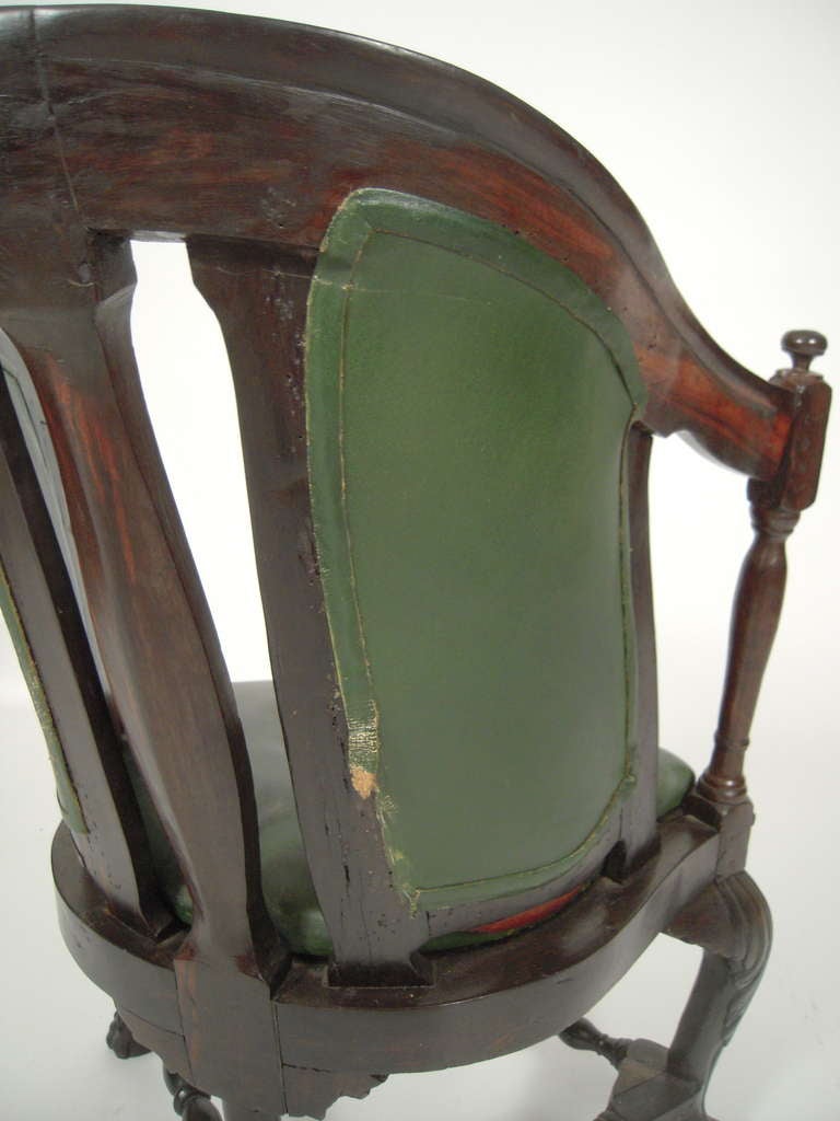 18th Century Colonial Portuguese Rosewood Armchair 1