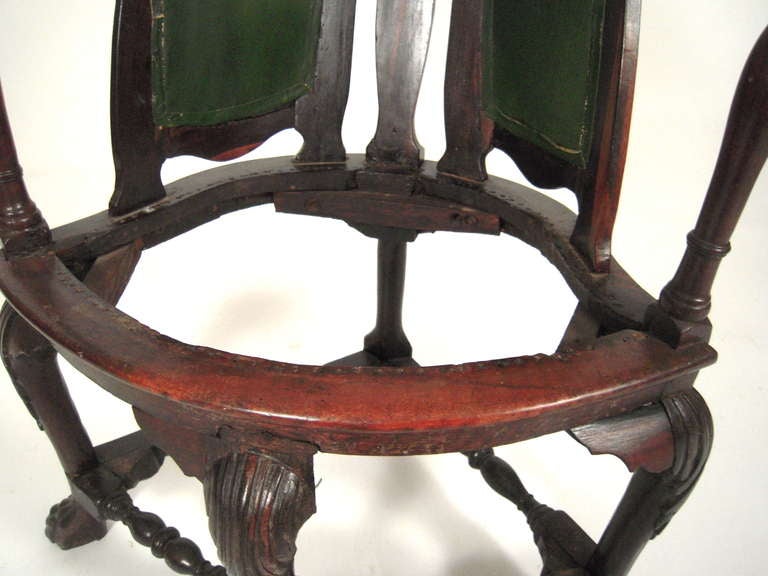 18th Century Colonial Portuguese Rosewood Armchair 3