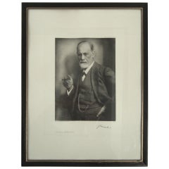 Antique Portrait of Sigmund Freud