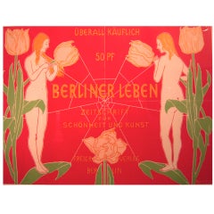 Berlin Secessionist Poster, c. 1898-1899