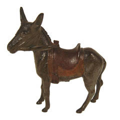 Antique 1930s Donkey Bank for Your Favorite Democrat