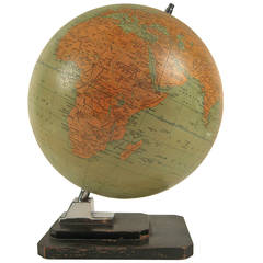 American Art Deco Globe