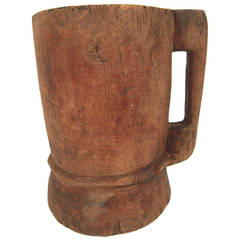 Early American Wood Mug