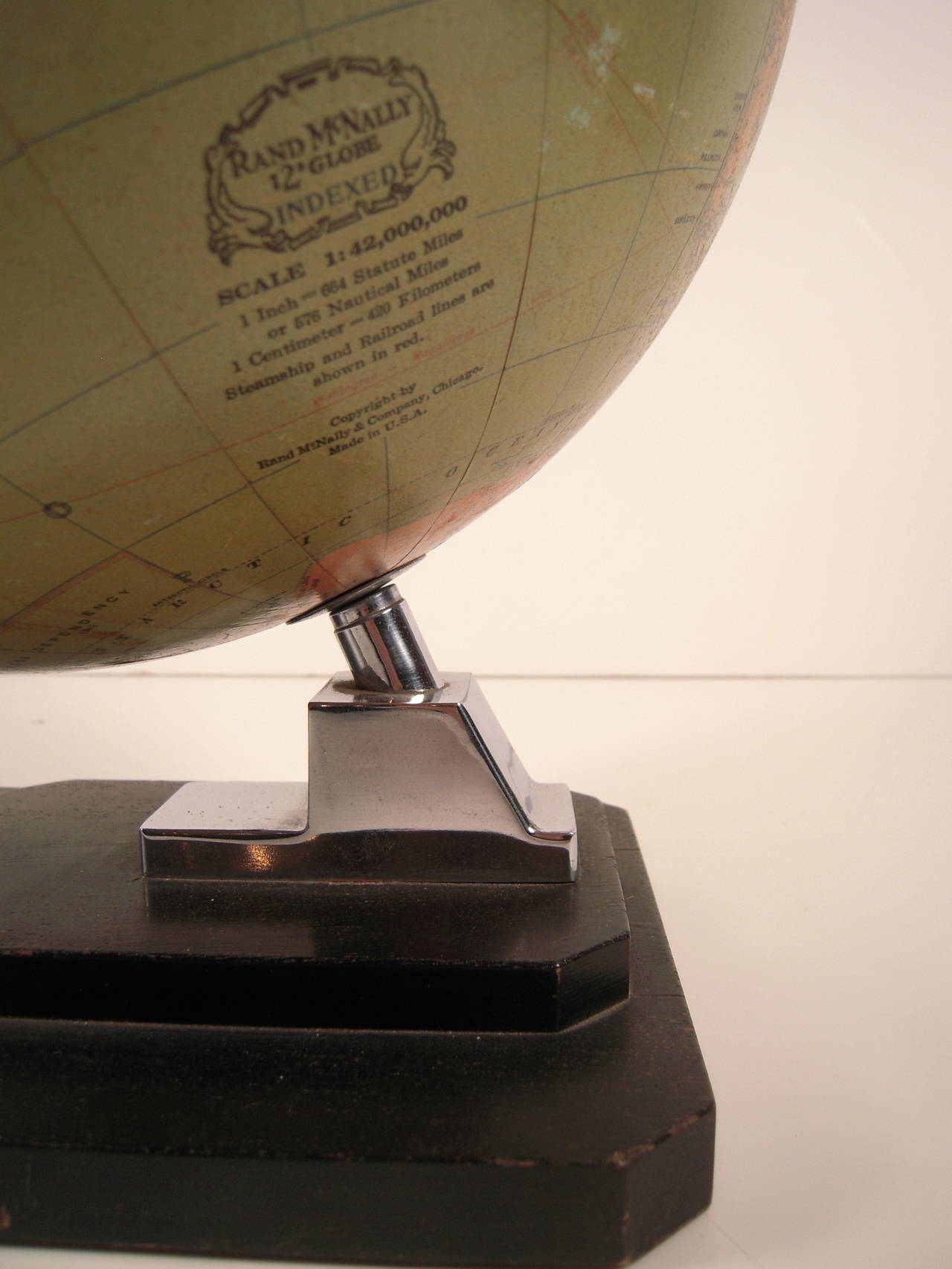 American Art Deco Globe at 1stdibs