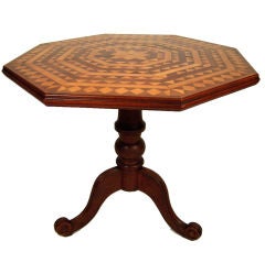 Antique MARQUETRY TOP TABLE