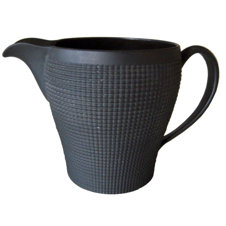 Black Basalt Creamer, circa 1810-20