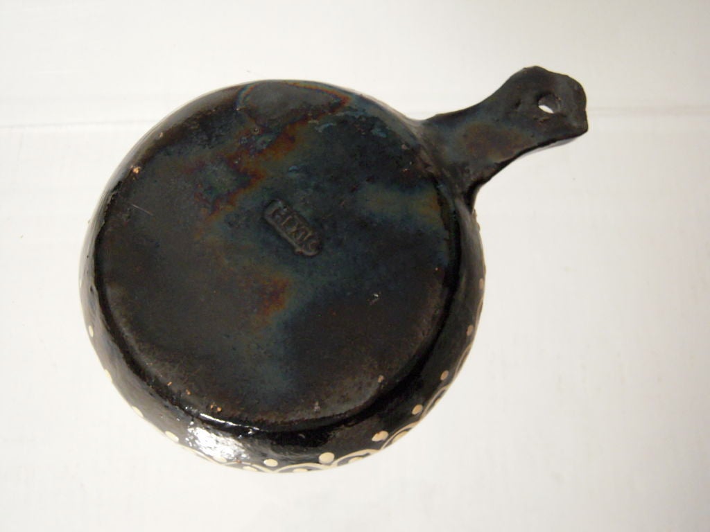 Vintage Mexican Pottery Migas Pan 1