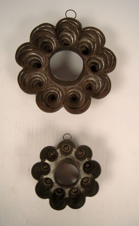 19th Century Tin Cooking Mold 1