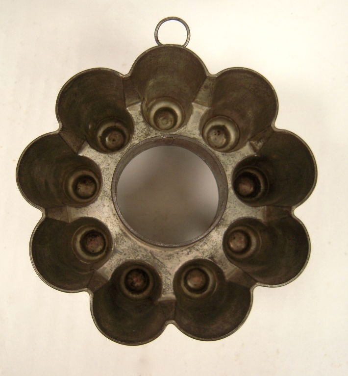 19th Century Tin Cooking Mold 6