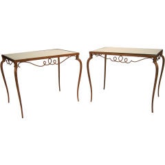 Pair of French Occasional Tables, c. 1940s